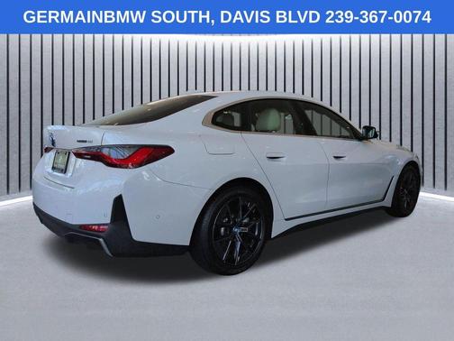 Alpine White 2023 BMW i4 Gran Coupe eDrive40