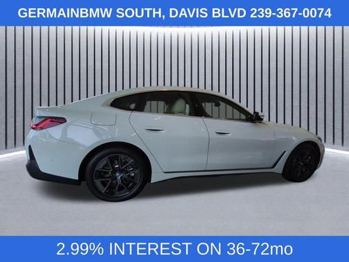 Alpine White 2023 BMW i4 Gran Coupe eDrive40