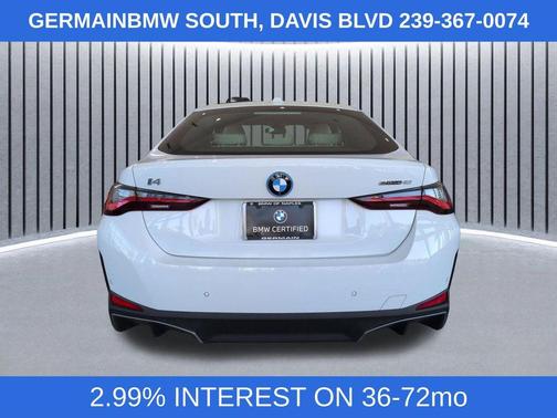 Alpine White 2023 BMW i4 Gran Coupe eDrive40