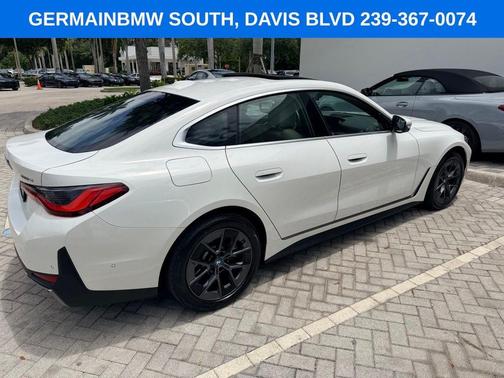 Alpine White 2023 BMW i4 Gran Coupe eDrive40