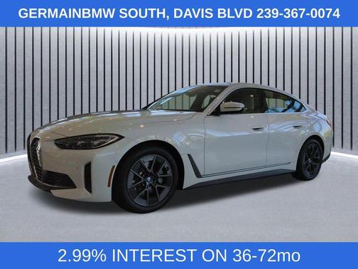 Alpine White 2023 BMW i4 Gran Coupe eDrive40