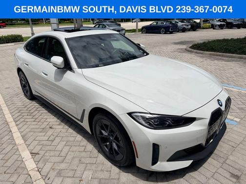 Alpine White 2023 BMW i4 Gran Coupe eDrive40