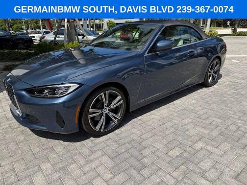 Blue Metallic 2021 BMW 430 i