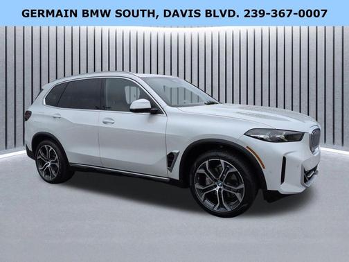 Mineral White Metallic 2024 BMW X5 sDrive40i