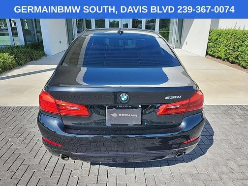 Black Sapphire Metallic 2018 BMW 530 i