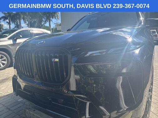 Carbon Black Metallic 2025 BMW X7 M60i