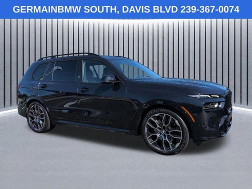 Carbon Black Metallic 2025 BMW X7 M60i