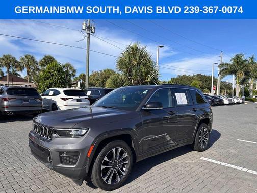 Bright White Clearcoat 2021 Jeep Grand Cherokee L Overland