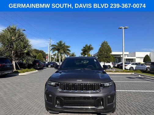 Bright White Clearcoat 2021 Jeep Grand Cherokee L Overland