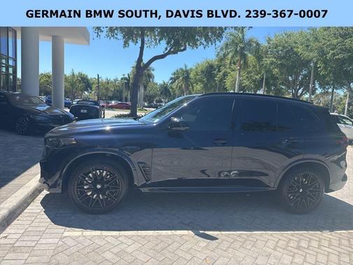 Carbon Black Metallic 2025 BMW X5 M Competition