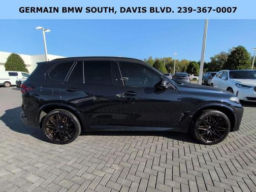 Carbon Black Metallic 2025 BMW X5 M Competition