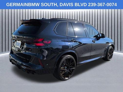 Carbon Black Metallic 2025 BMW X5 M Competition