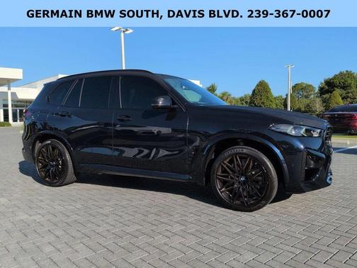 Carbon Black Metallic 2025 BMW X5 M Competition