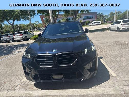 Carbon Black Metallic 2025 BMW X5 M Competition