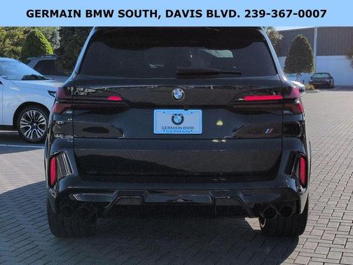 Carbon Black Metallic 2025 BMW X5 M Competition
