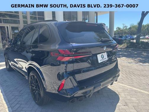 Carbon Black Metallic 2025 BMW X5 M Competition