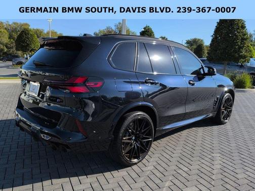 Carbon Black Metallic 2025 BMW X5 M Competition