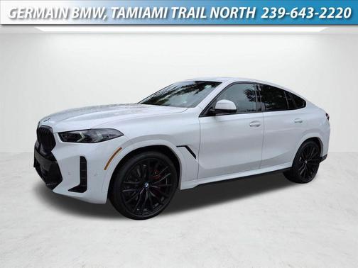 Alpine White 2027 BMW X6 xDrive40i
