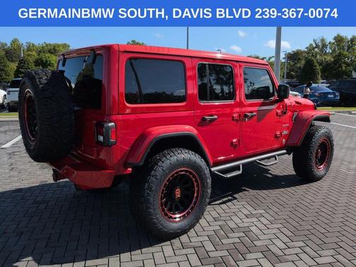 Firecracker Red Clearcoat 2023 Jeep Wrangler Sahara