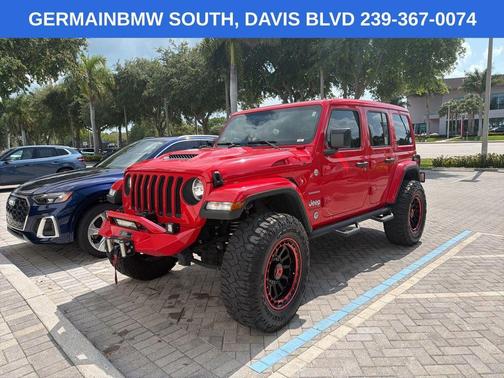 Firecracker Red Clearcoat 2023 Jeep Wrangler Sahara