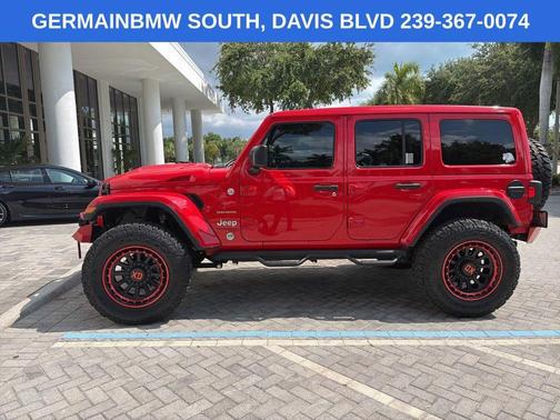 Firecracker Red Clearcoat 2023 Jeep Wrangler Sahara