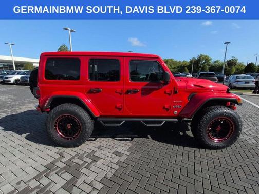 Firecracker Red Clearcoat 2023 Jeep Wrangler Sahara