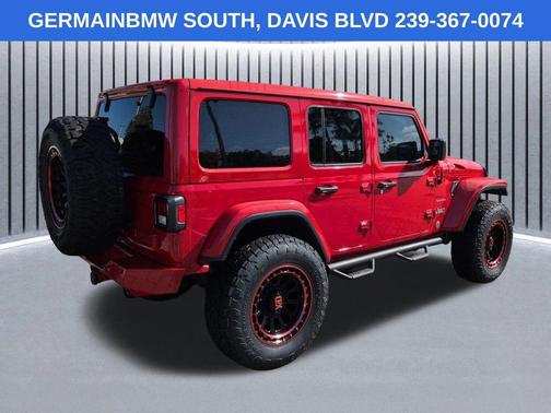 Firecracker Red Clearcoat 2023 Jeep Wrangler Sahara