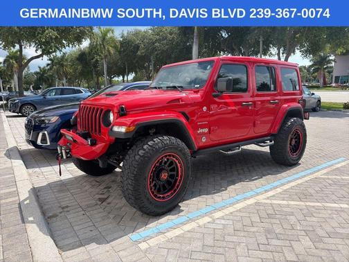 Firecracker Red Clearcoat 2023 Jeep Wrangler Sahara
