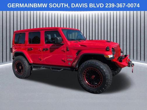 Firecracker Red Clearcoat 2023 Jeep Wrangler Sahara