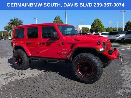 Firecracker Red Clearcoat 2023 Jeep Wrangler Sahara