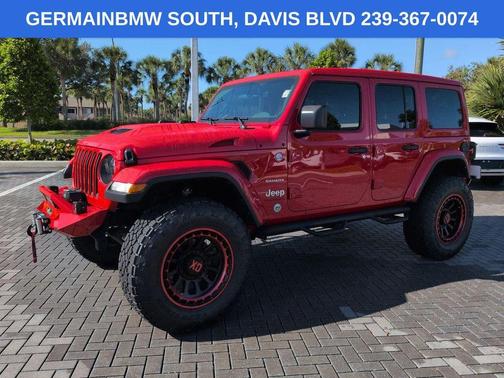 Firecracker Red Clearcoat 2023 Jeep Wrangler Sahara