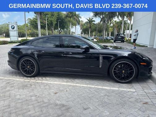 Black 2023 Porsche Panamera Platinum Edition