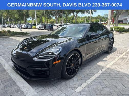 Black 2023 Porsche Panamera Platinum Edition