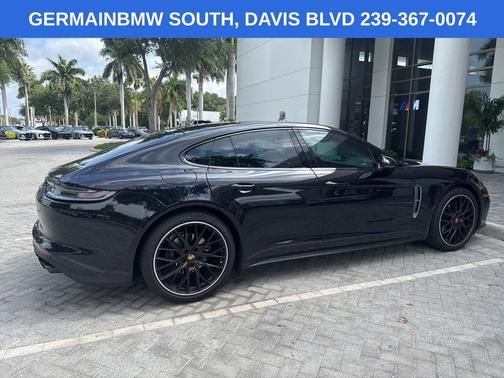 Black 2023 Porsche Panamera Platinum Edition