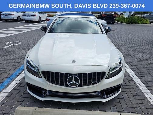 White 2021 Mercedes-Benz AMG C 63 Base