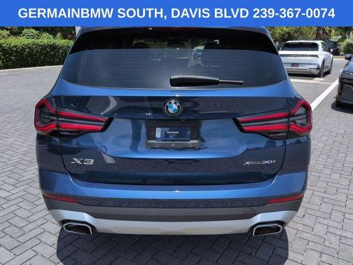 Phytonic Blue Metallic 2023 BMW X3 xDrive30i
