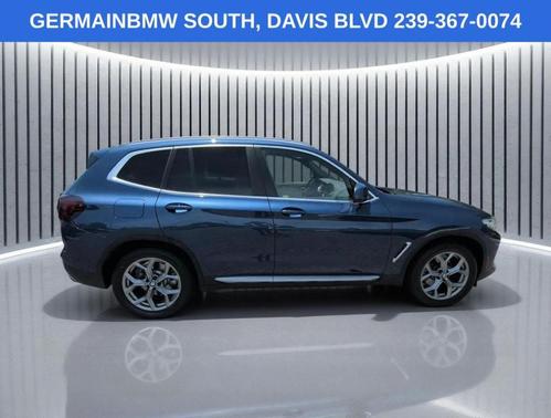Phytonic Blue Metallic 2023 BMW X3 xDrive30i