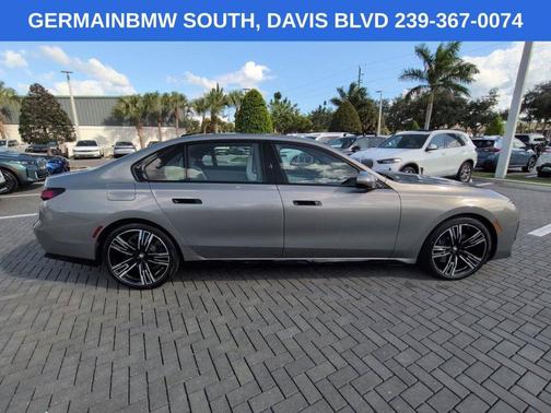 Oxide Gray Metallic 2023 BMW 740 i