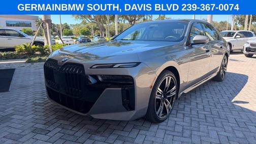 Oxide Gray Metallic 2023 BMW 740 i