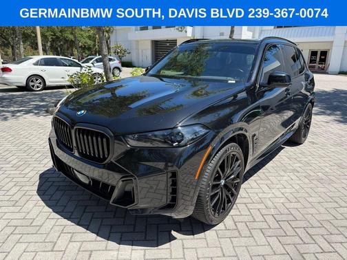 Black Sapphire Metallic 2024 BMW X5 xDrive40i