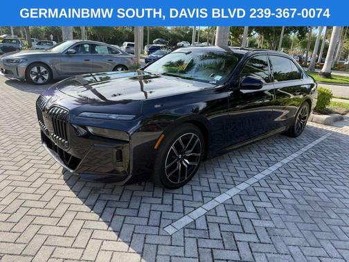 Carbon Black Metallic 2025 BMW 760 760i xDrive
