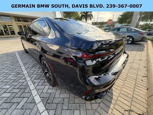 Carbon Black Metallic 2025 BMW 760 760i xDrive