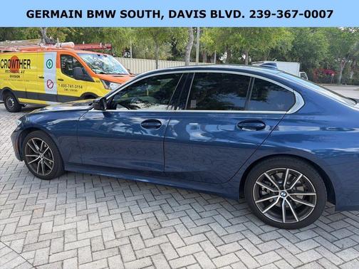 Blue Metallic 2021 BMW 330 i