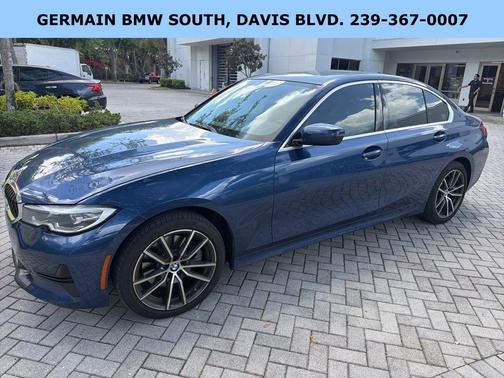 Blue Metallic 2021 BMW 330 i