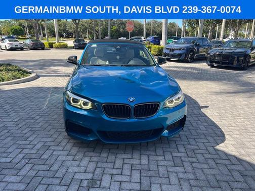 Blue Metallic 2020 BMW M240 i
