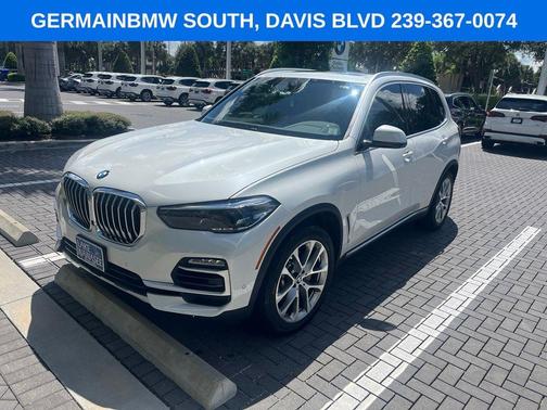 Mineral White Metallic 2021 BMW X5 sDrive40i
