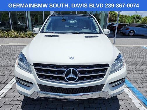Arctic White 2013 Mercedes-Benz M-Class ML 350
