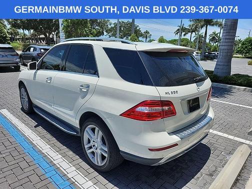 Arctic White 2013 Mercedes-Benz M-Class ML 350