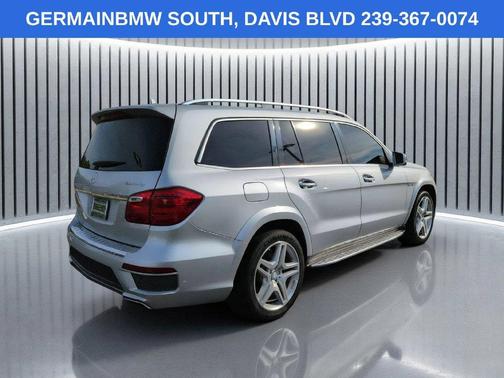 Silver 2015 Mercedes-Benz GL-Class GL 550 4MATIC