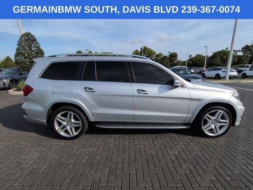 Silver 2015 Mercedes-Benz GL-Class GL 550 4MATIC